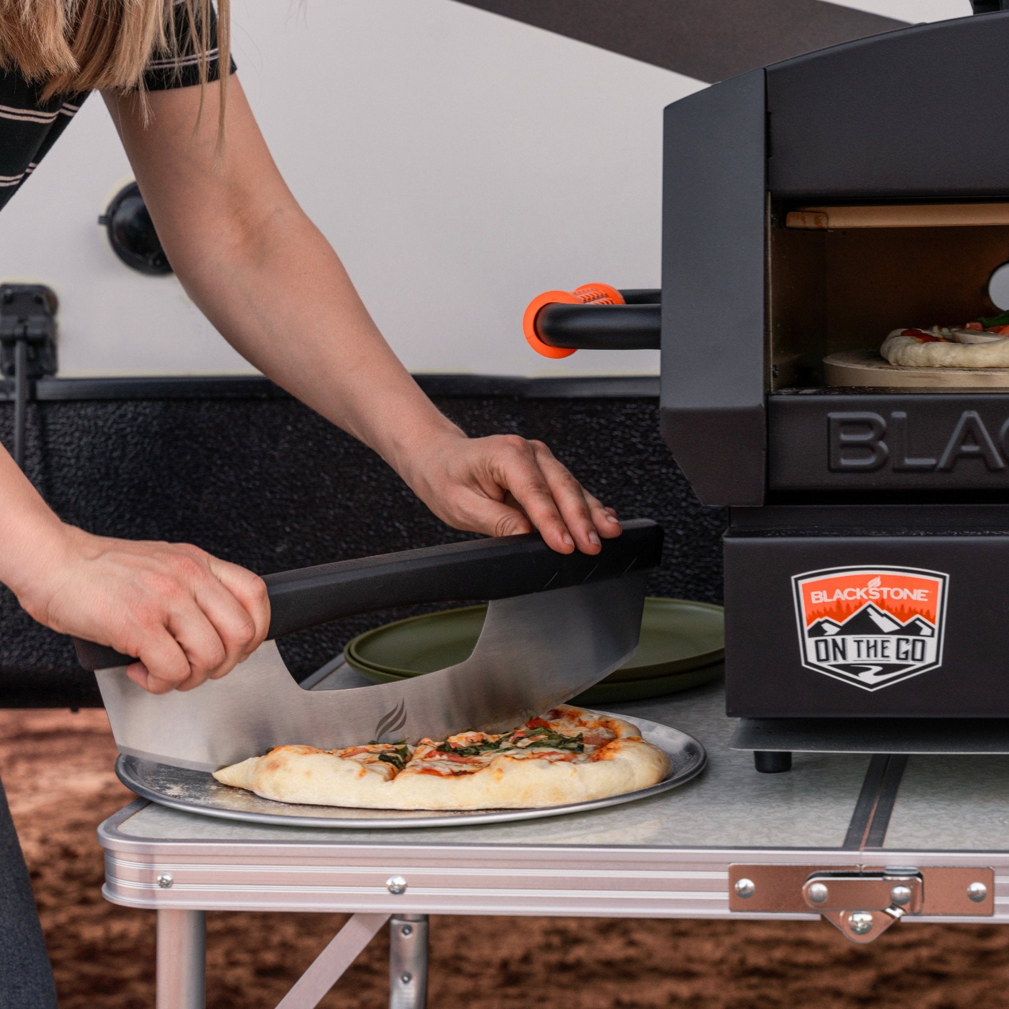 17" Pizza Oven with Burner Base