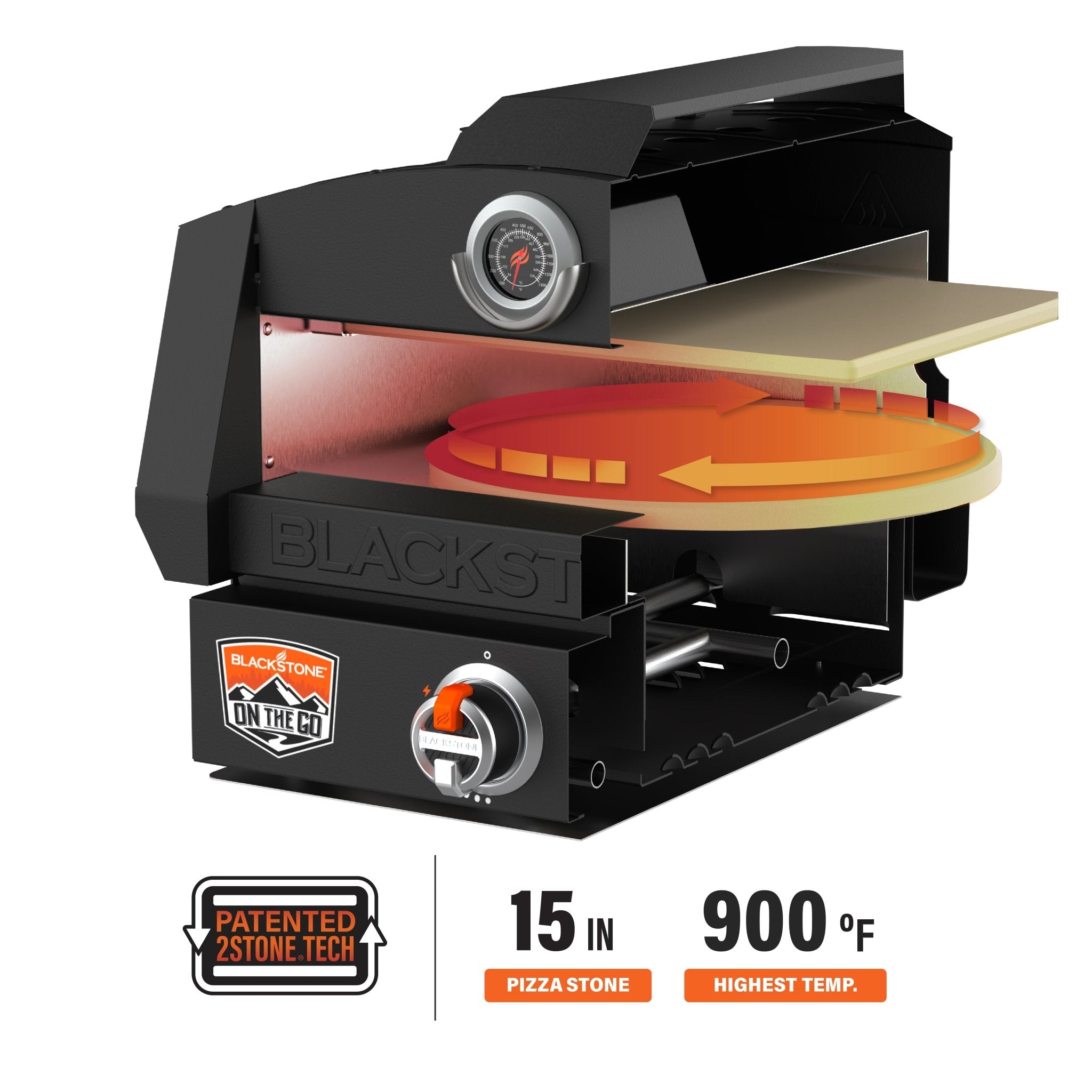 17" Pizza Oven with Burner Base