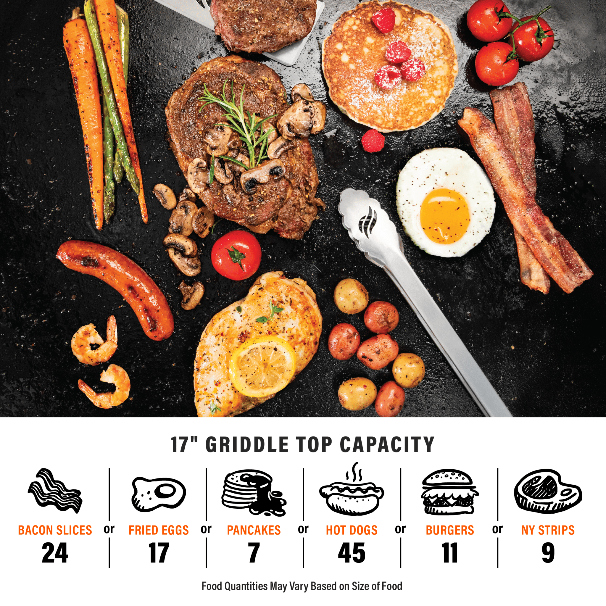 17" Tabletop Griddle